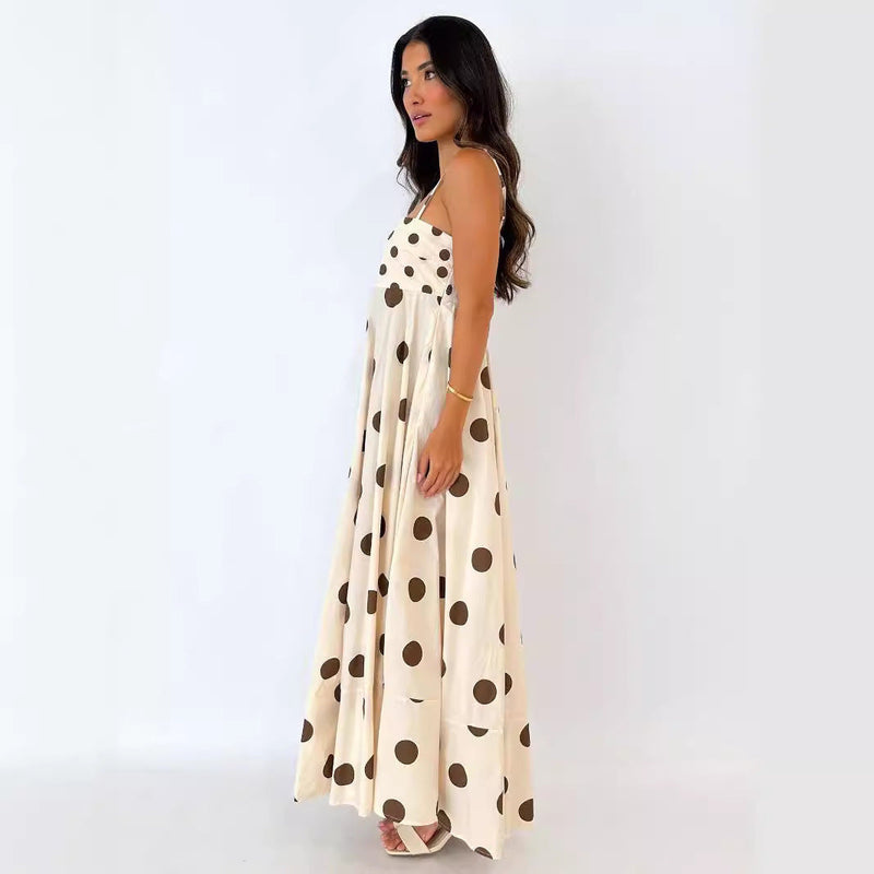 Maxi-jurk voor dames – Fijne bandjes – Comfortabele pasvorm – Luchtig gevoel