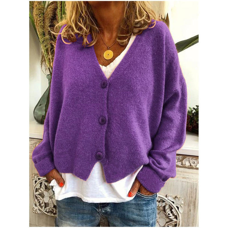 Dames gebreid vest – Zacht en comfortabel – Relaxte pasvorm – Stijlvol ontwerp