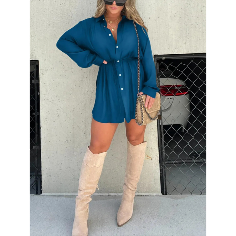 Dames playsuit – Veelzijdig ontwerp – Relaxte pasvorm – Zachte, ademende stof