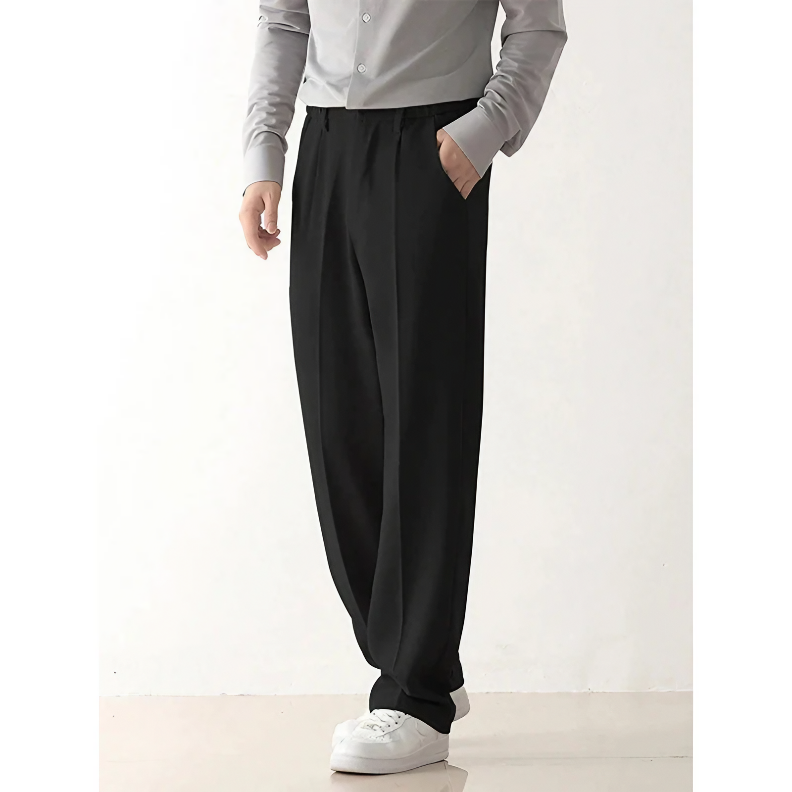 Herenbroek – Elegante pasvorm – Op maat gemaakt – Lichtgewicht stof