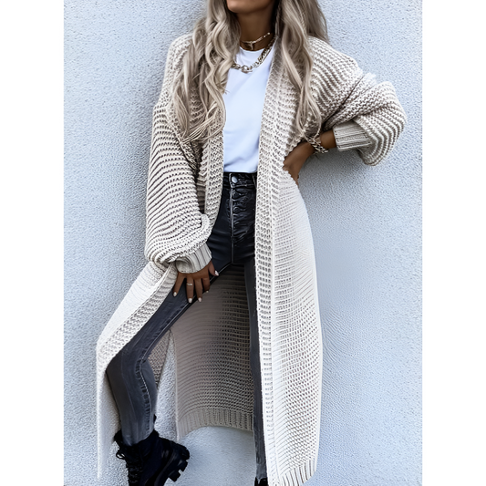 Damesvest - Lange mouwen - Open voorkant - Stijlvol ontwerp