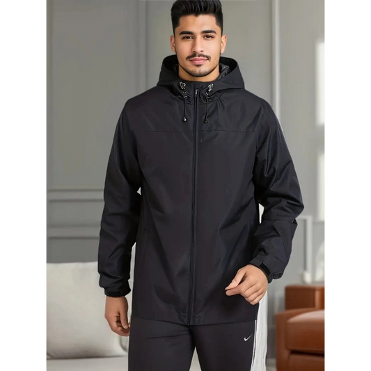 Windjack voor heren - Waterdicht - Met capuchon - Lichtgewicht ontwerp
