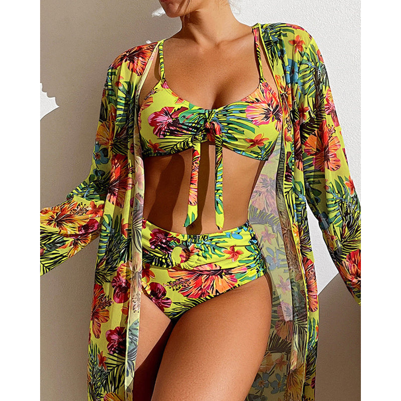 Bikiniset voor dames – Bloemenrok – Comfortabele pasvorm – Stijlvol ontwerp