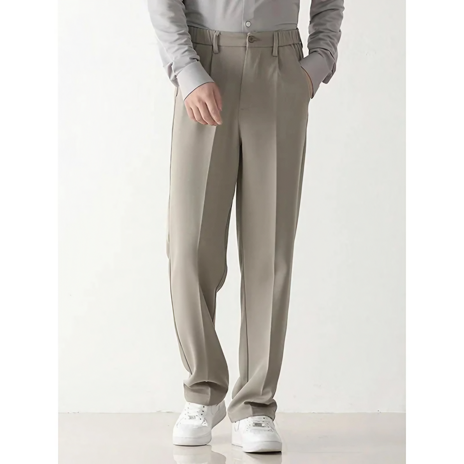 Herenbroek – Elegante pasvorm – Op maat gemaakt – Lichtgewicht stof