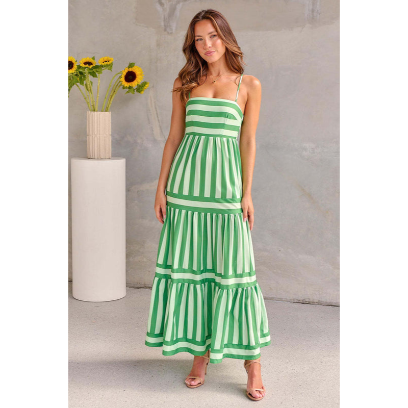 Dames zomerjurk – Lichtgewicht stof – Vloeiende pasvorm – Casual stijl