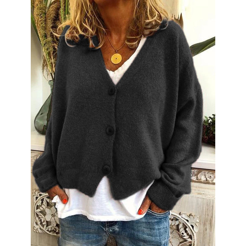 Dames gebreid vest – Zacht en comfortabel – Relaxte pasvorm – Stijlvol ontwerp