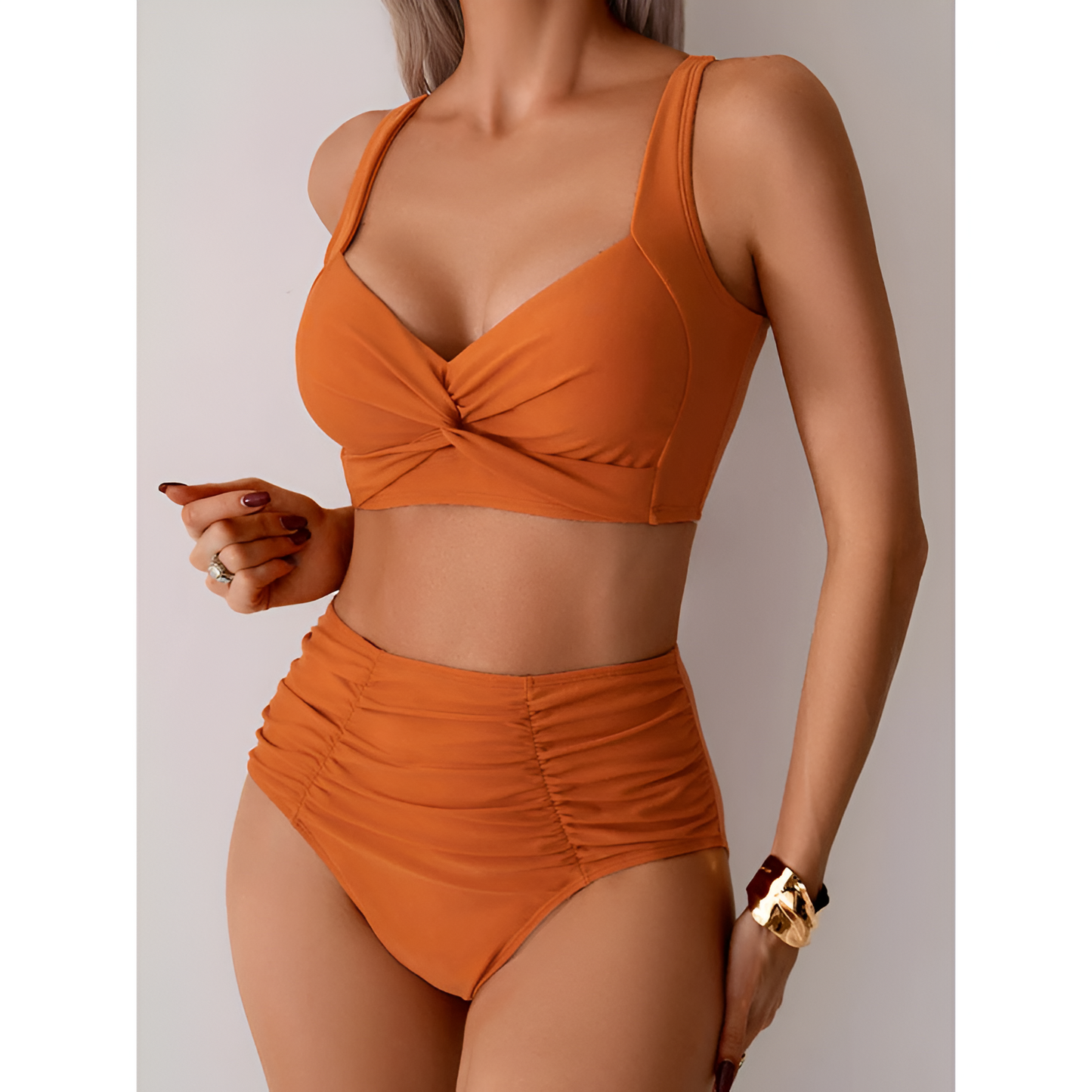 Damesbikini – Strapless – Vormgevend ontwerp – Moderne look