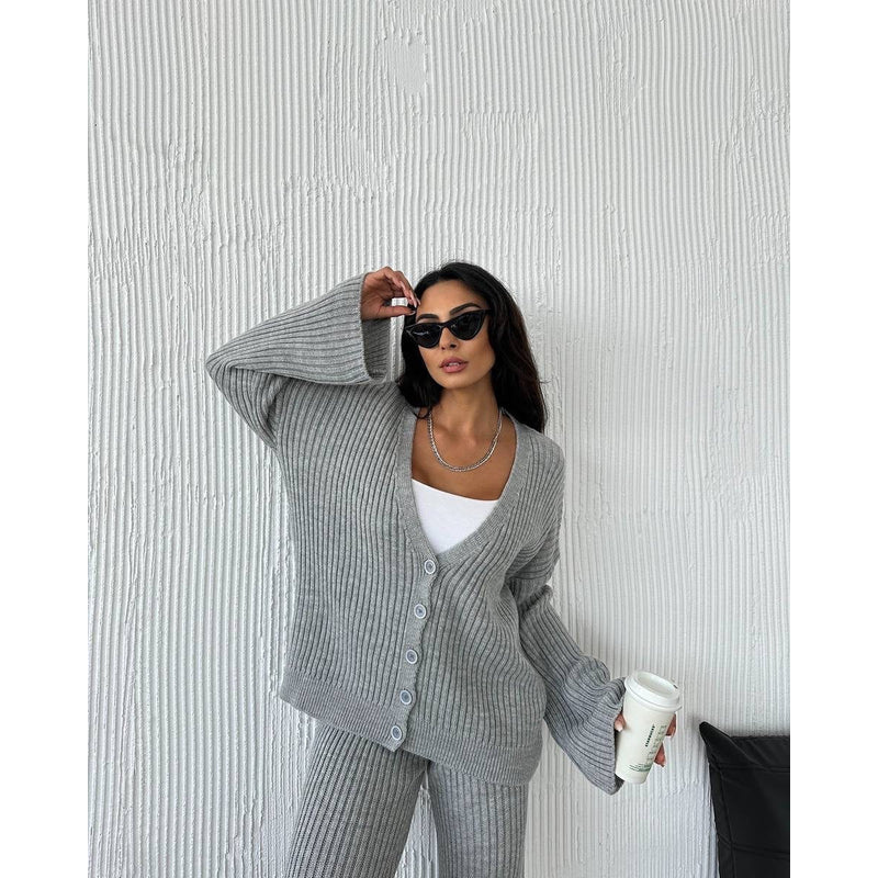 Damesloungekleding – zachte premium stof – trendy wijde mouwen – veelzijdige stijl