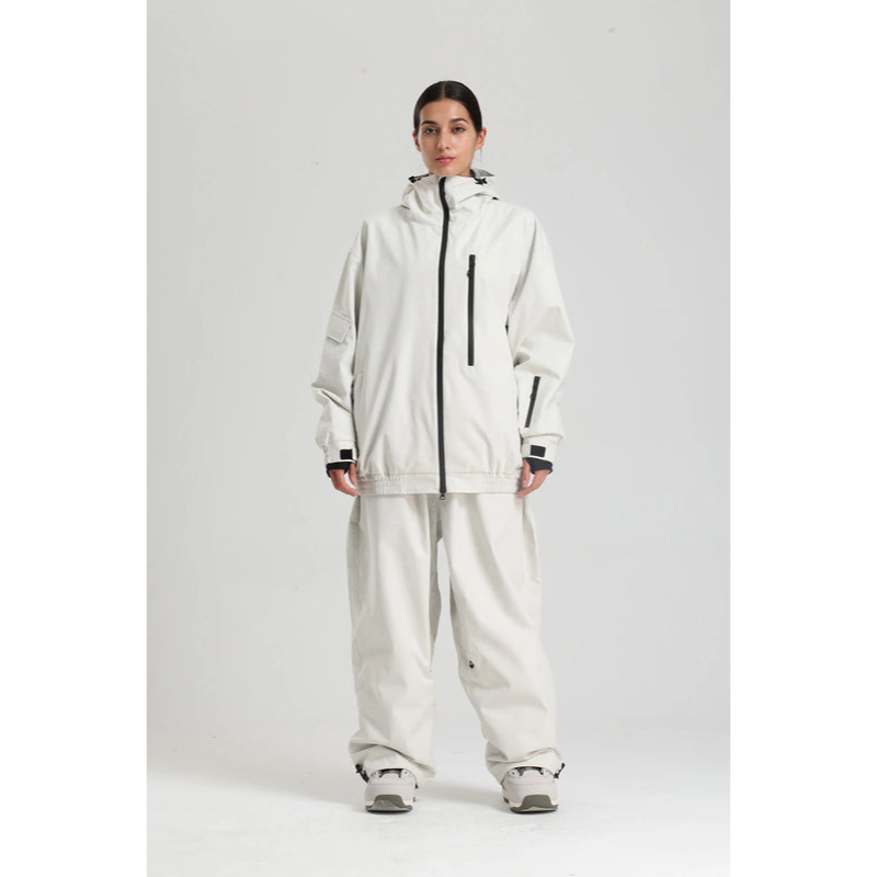 Unisex winterski-outfit – jas en broek – waterdicht – lichtgewicht