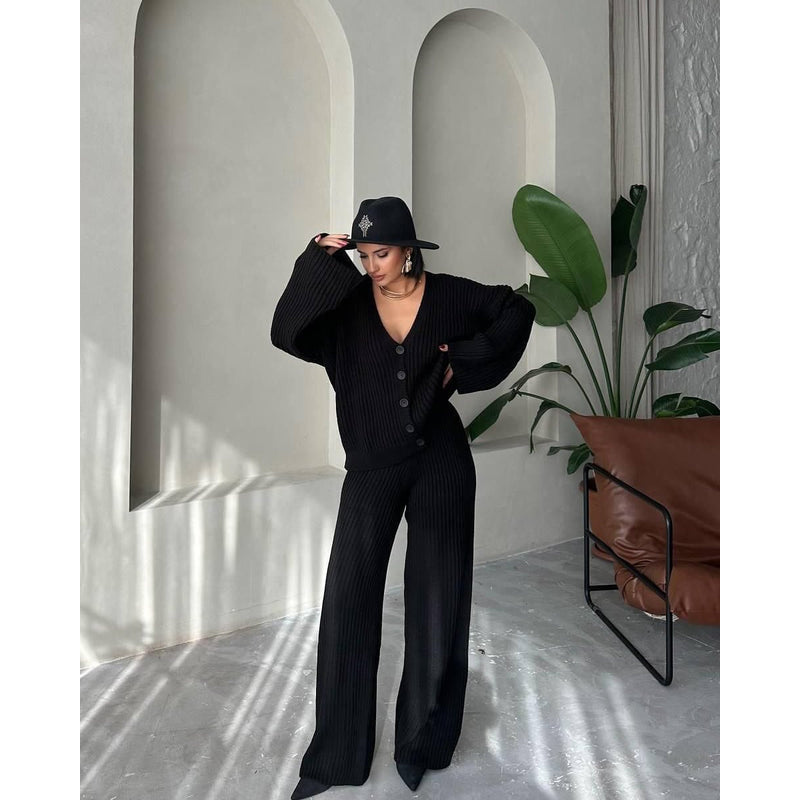 Damesloungekleding – zachte premium stof – trendy wijde mouwen – veelzijdige stijl