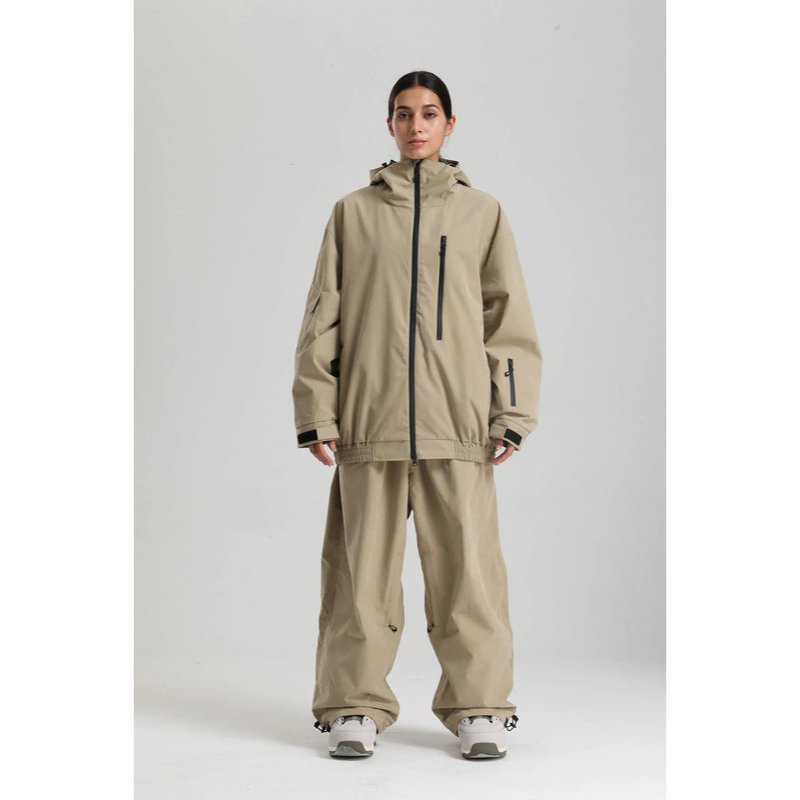 Unisex winterski-outfit – jas en broek – waterdicht – lichtgewicht