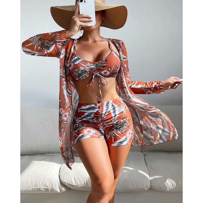 Bikiniset voor dames – 3-delige set – Comfortabele pasvorm – Stijlvolle look