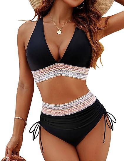 Damesbikini – Hoog uitgesneden taille – Comfortabele pasvorm – Moderne look