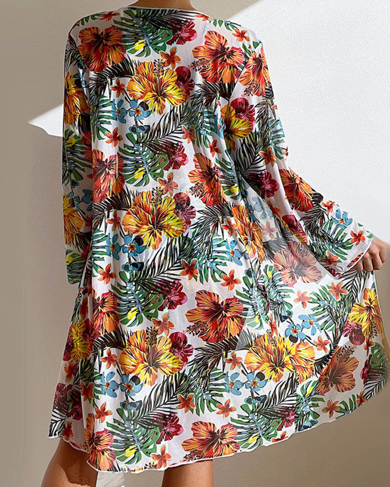 Bikiniset voor dames – Bloemenrok – Comfortabele pasvorm – Stijlvol ontwerp