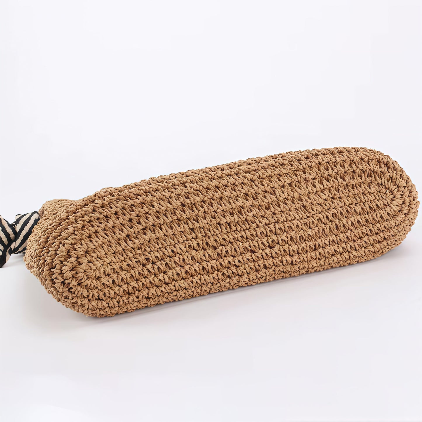 Boho handgeweven tas voor dames - minimalistisch ontwerp - stijlvolle schouderbanden - veelzijdige inhoud