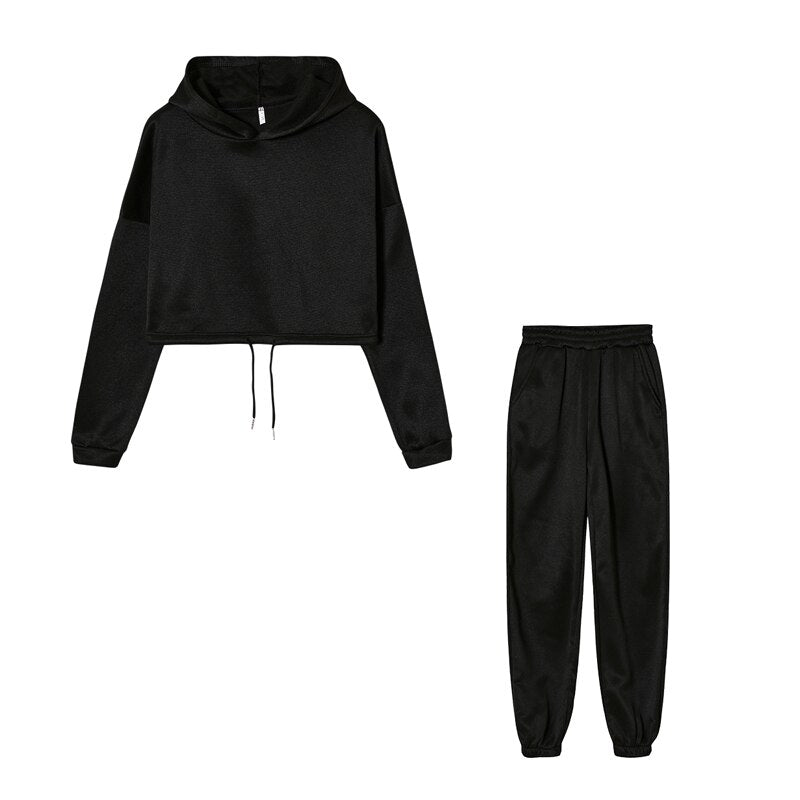 Dames 2-delig trainingspak – Zachte katoenmix – Comfortabele pasvorm – Stijlvolle look