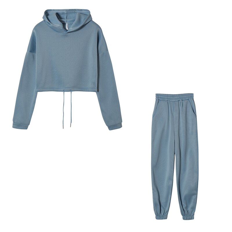 Dames 2-delig trainingspak – Zachte katoenmix – Comfortabele pasvorm – Stijlvolle look