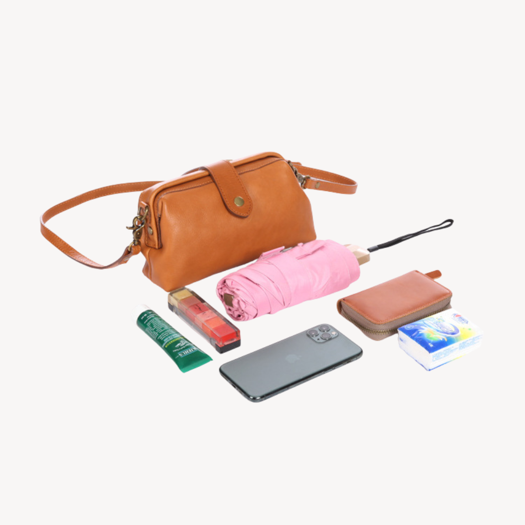 Dames schoudertas – kunstleer – verstelbare riem – elegant ontwerp