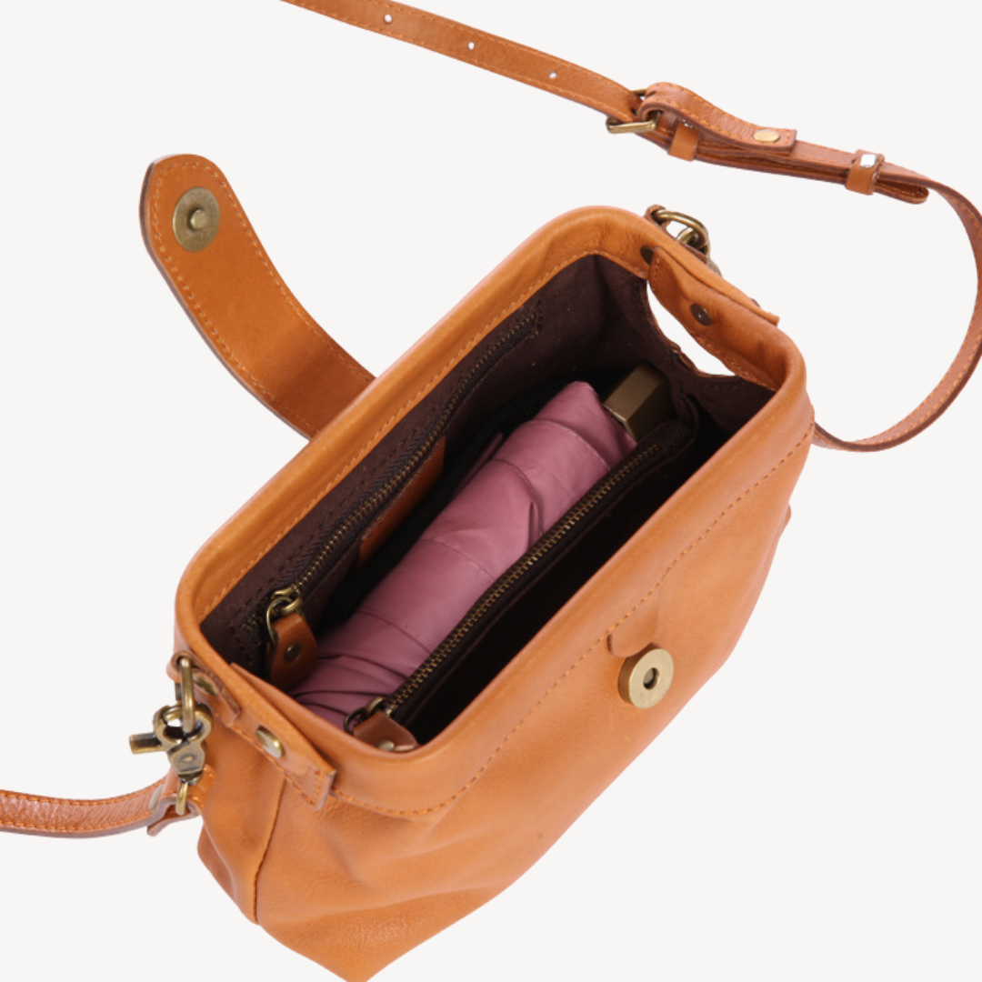 Dames schoudertas – kunstleer – verstelbare riem – elegant ontwerp