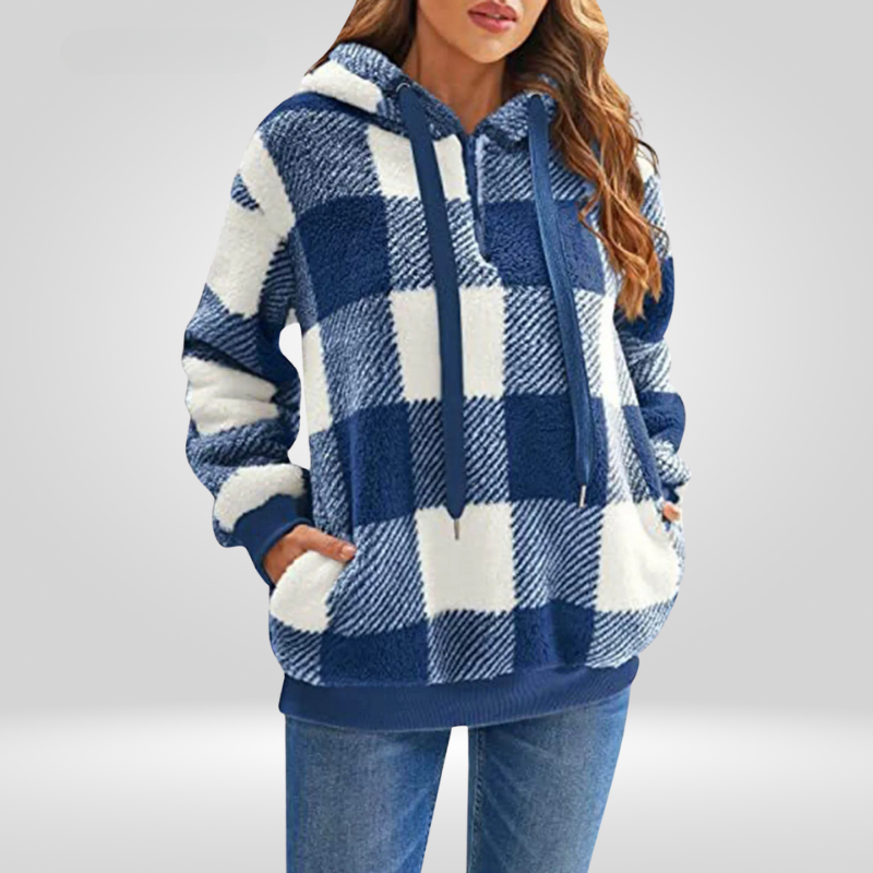 Oversized hoodie voor dames – verlaagde schouders – capuchon – comfortabele pasvorm