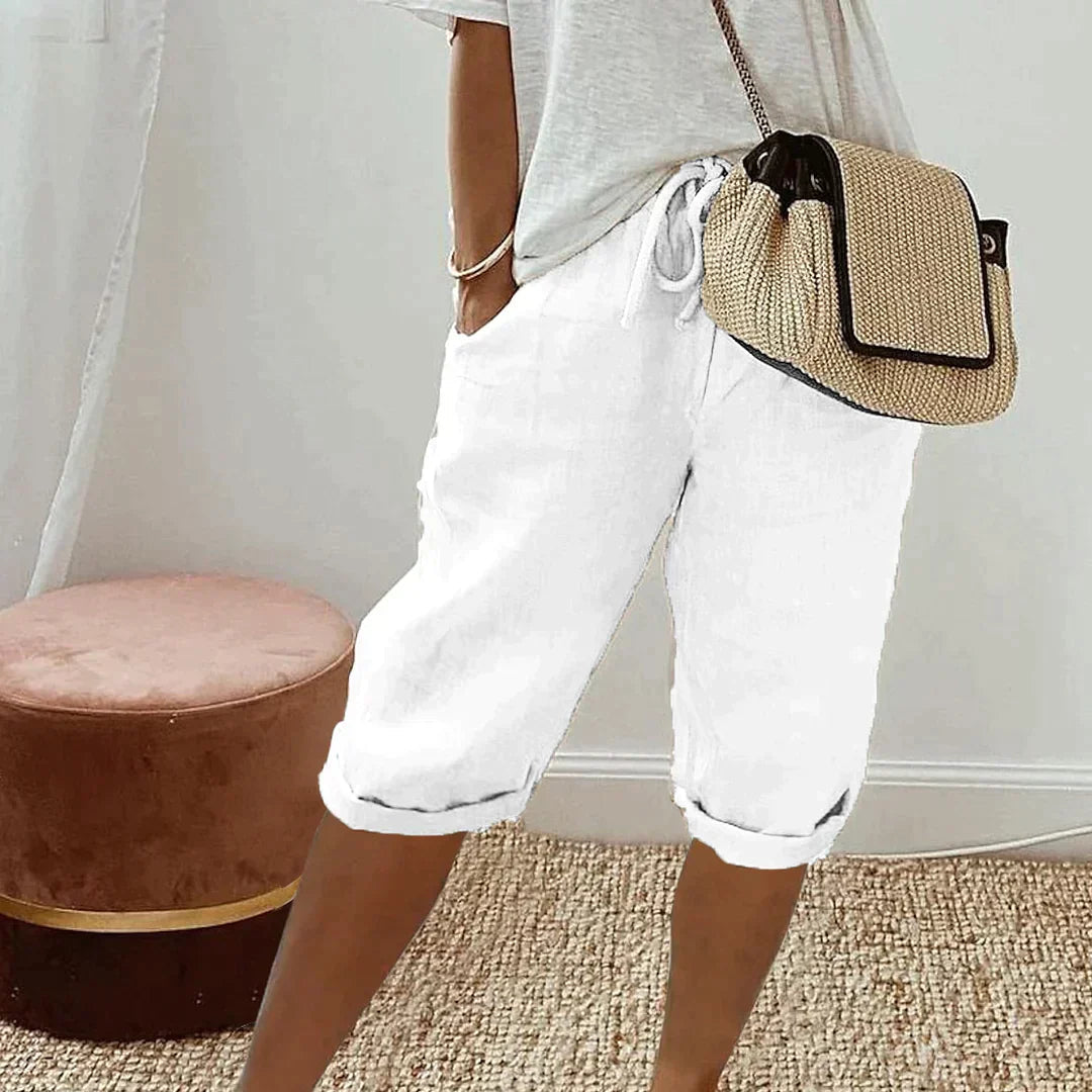 Dames shorts – Elastische tailleband – Comfortabele pasvorm – Lichtgewicht gevoel
