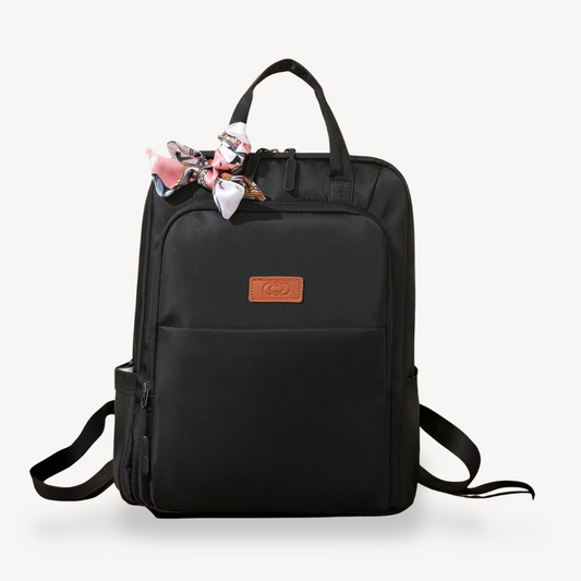 Damesrugzak – Lichtgewicht nylon – Stijlvol en functioneel – Inhoud 15 inch