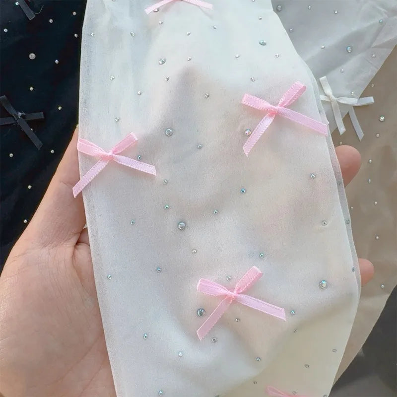 Damesmodieuze panty's - Elegant strikontwerp - Zachte stof - Veelzijdige stijl