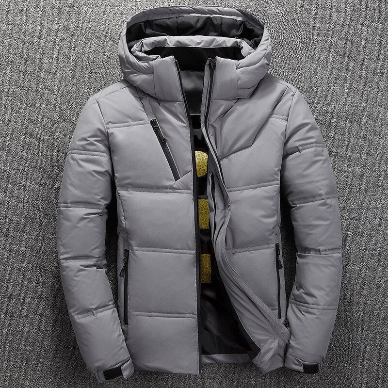 Winterjas voor heren β Met capuchon β Diepe isolatie β Modern ontwerp