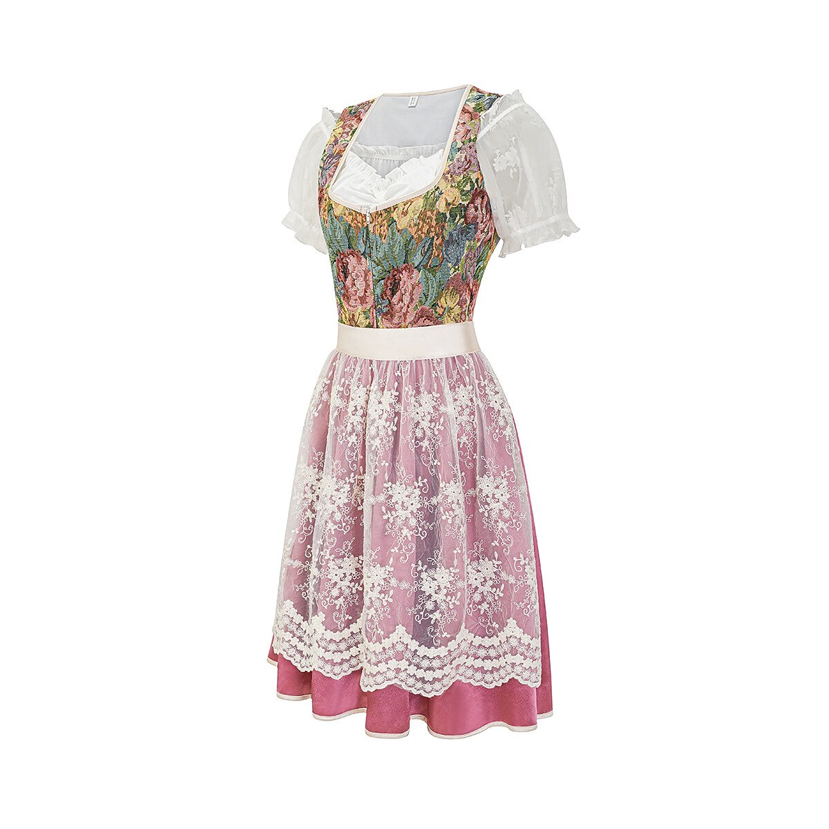 Duitse Dirndl in traditionele stijl – Oktoberfest | Klassieke klederdracht voor feestelijke gelegenheden
