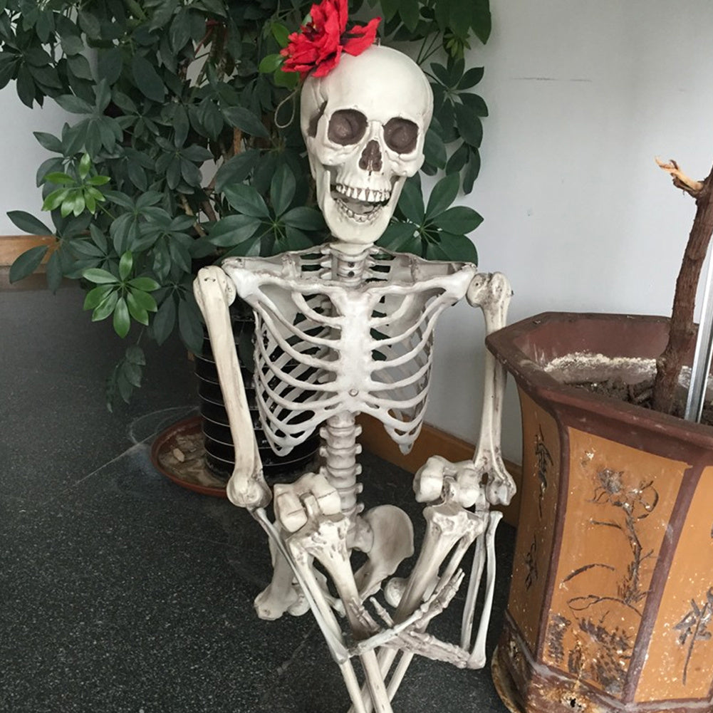 Halloween levensgrote skelet decoratie pop