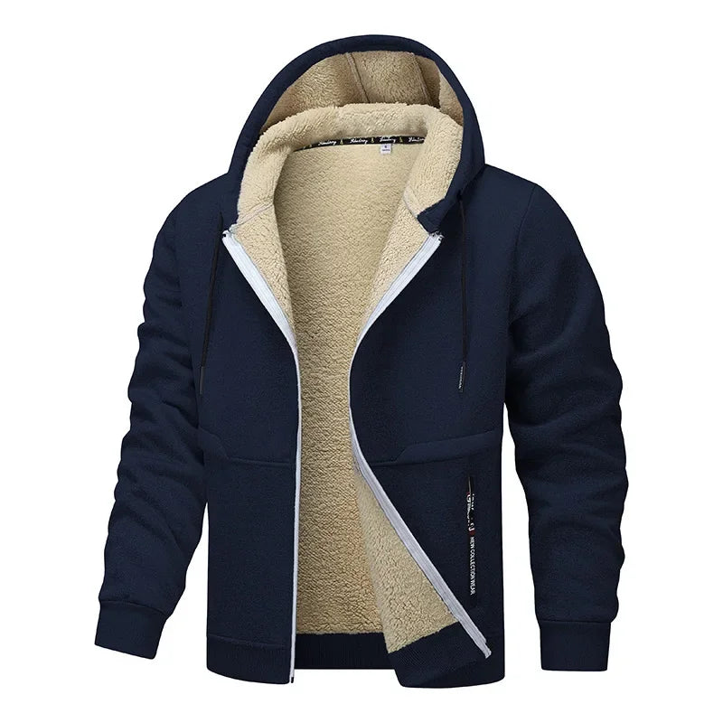 Fleecejack voor heren – Comfortabele pasvorm – Casual stijl – Warmte in de winter