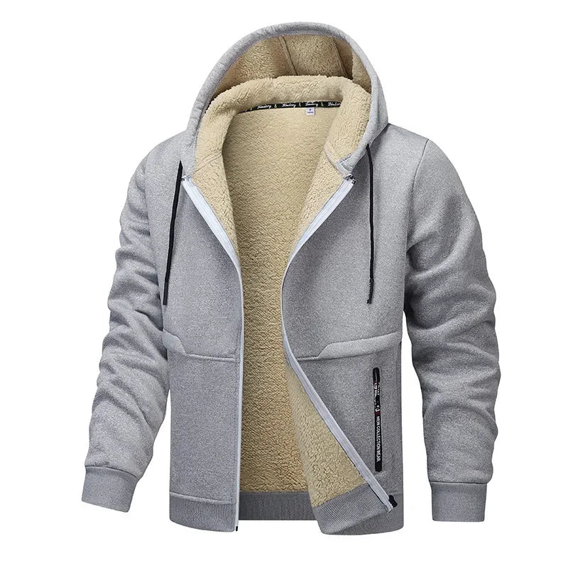 Fleecejack voor heren – Comfortabele pasvorm – Casual stijl – Warmte in de winter