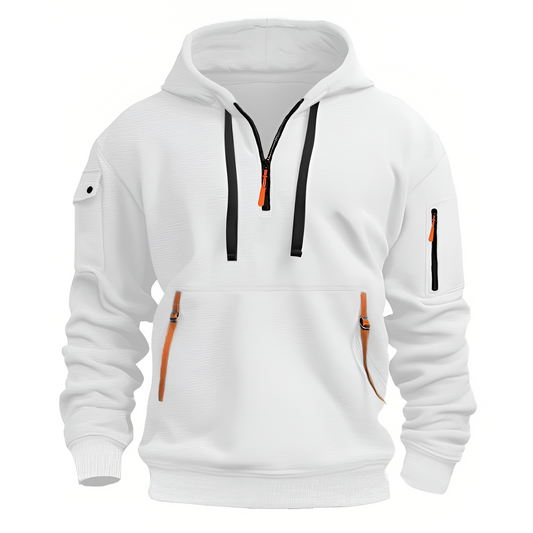 Heren Hoodie - Tech Design - Ademend Materiaal - Verstelbare Pasvorm