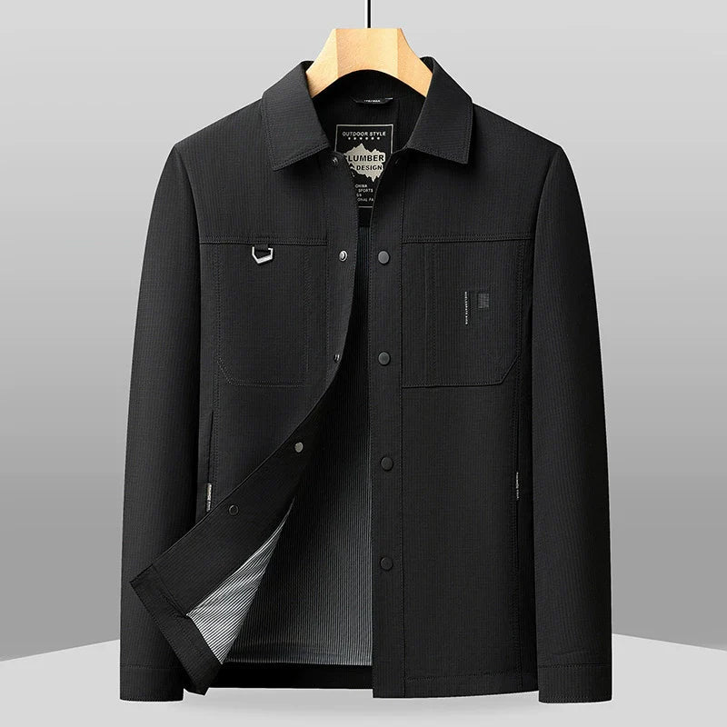 Casual blazer voor heren – Klassieke pasvorm – Reverskraag – Duurzame geweven stof