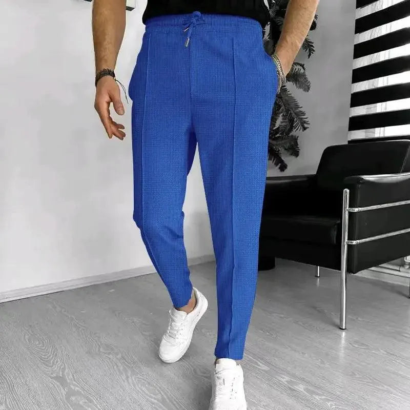 Joggingbroek voor heren – Moderne pasvorm – Flexibele taille – Semi-formele stijl