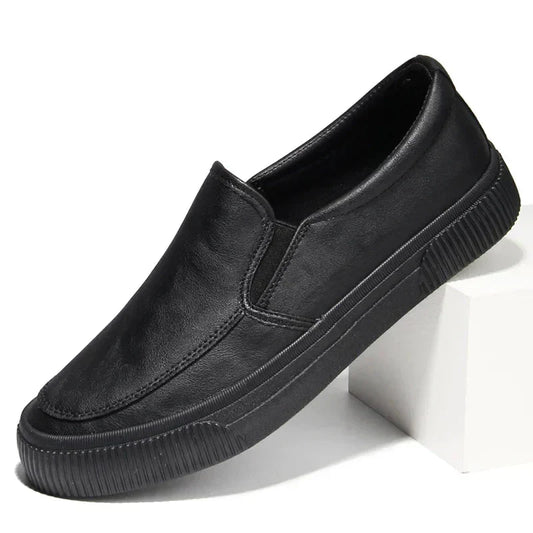 Heren Loafers - Leren Materiaal - Slip-On Ontwerp - Dagelijks Comfort