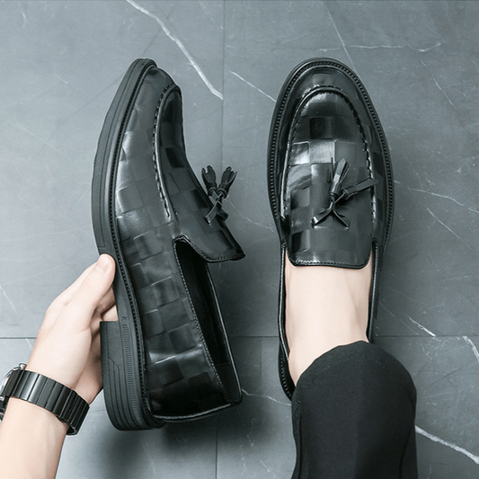 Heren Oxfords - Italiaans Leer - Slip-On Ontwerp - Lichtgewicht Comfort