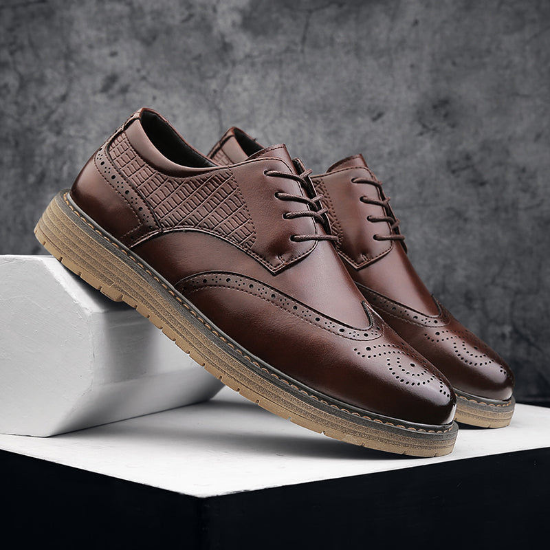 Klassieke herenschoenen – Hoogwaardig leer – Comfortabel ontwerp – Klassieke pasvorm