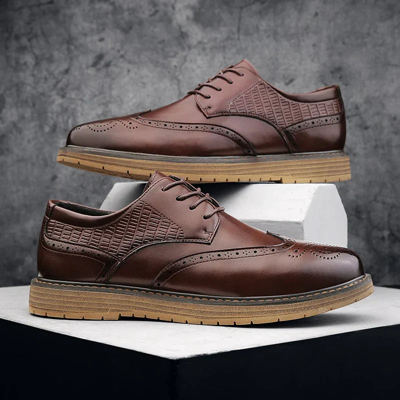 Klassieke herenschoenen – Hoogwaardig leer – Comfortabel ontwerp – Klassieke pasvorm