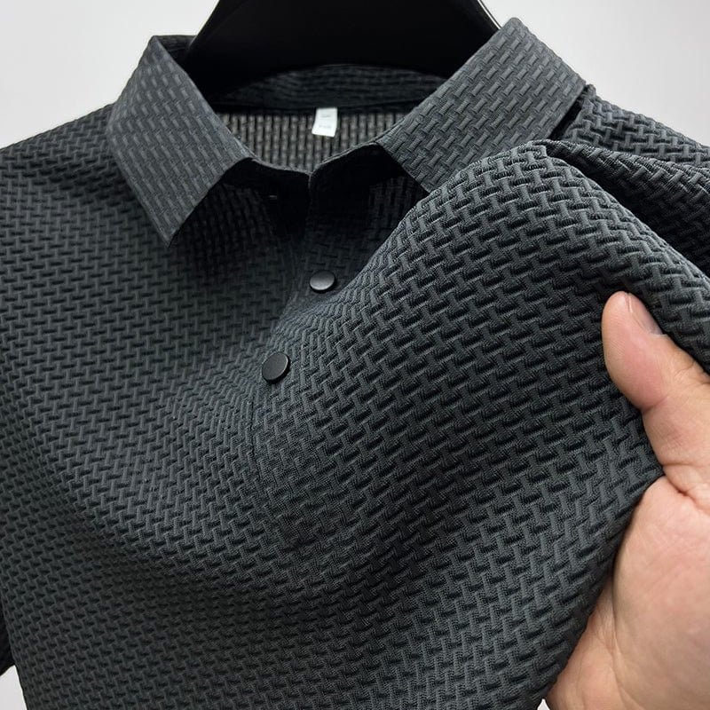 Heren T-shirt – Mesh-detail – Ademend katoen – Sportieve pasvorm
