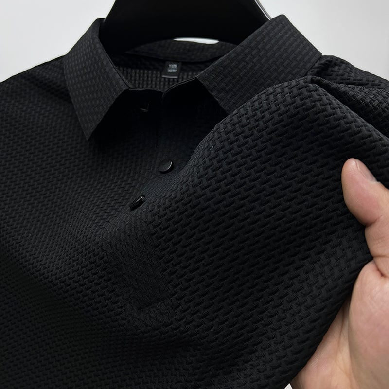 Heren T-shirt – Mesh-detail – Ademend katoen – Sportieve pasvorm