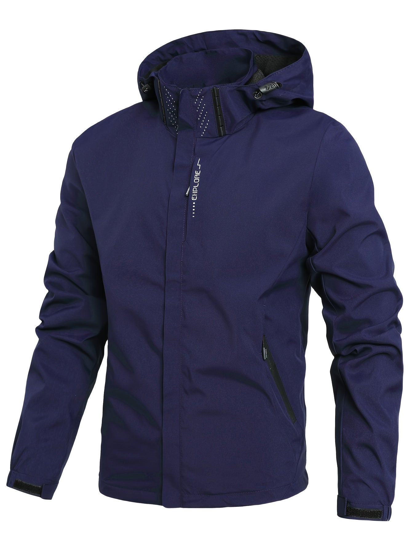 Heren windjack met capuchon – Waterdicht – Lichtgewicht – Comfortabel