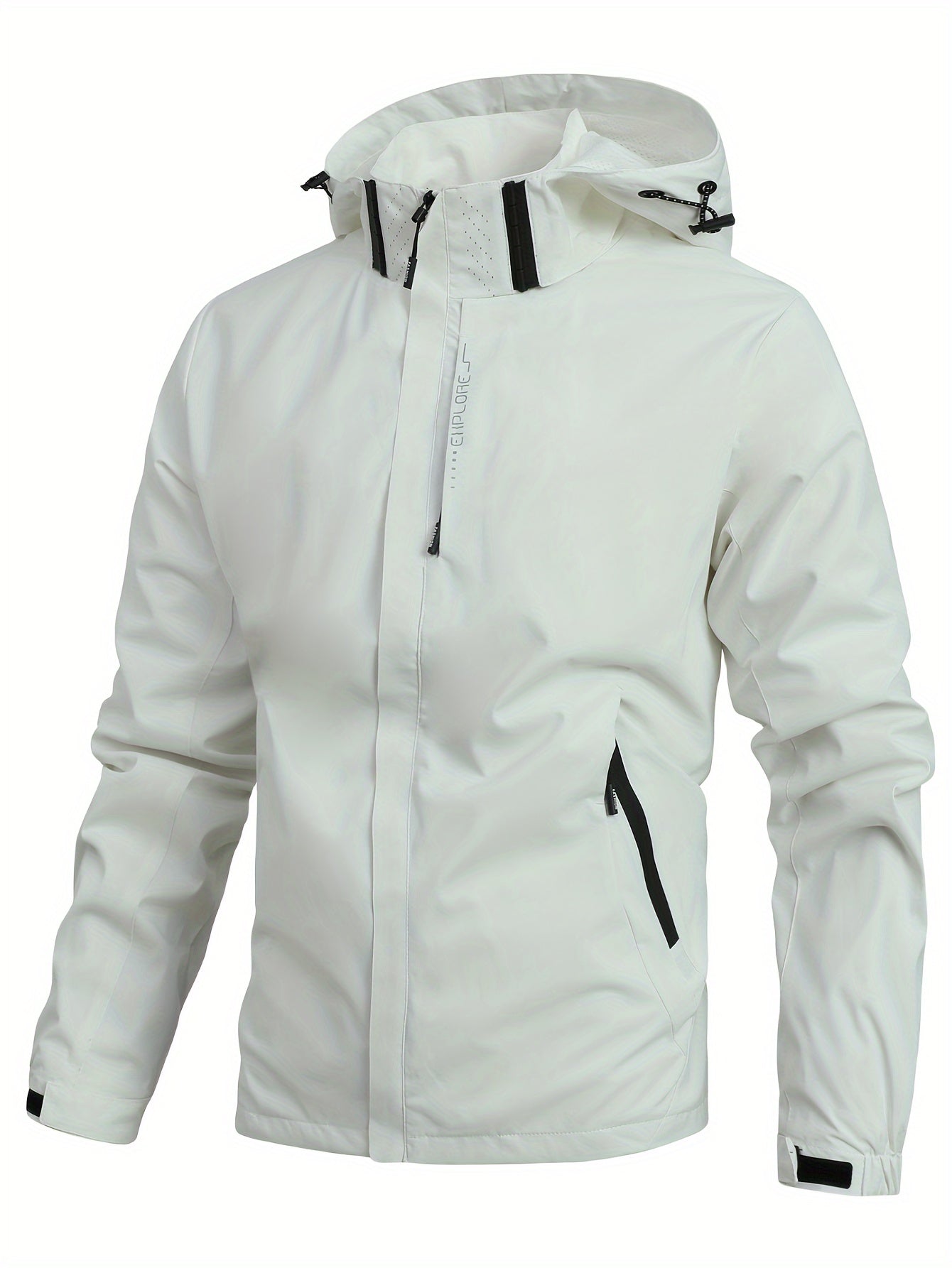Heren windjack met capuchon – Waterdicht – Lichtgewicht – Comfortabel