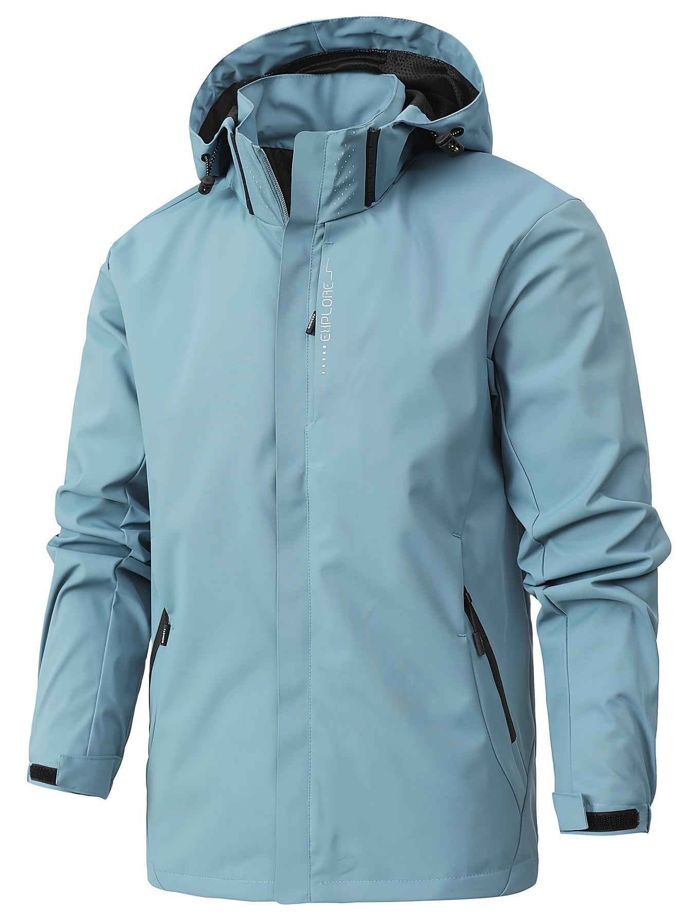 Heren windjack met capuchon – Waterdicht – Lichtgewicht – Comfortabel
