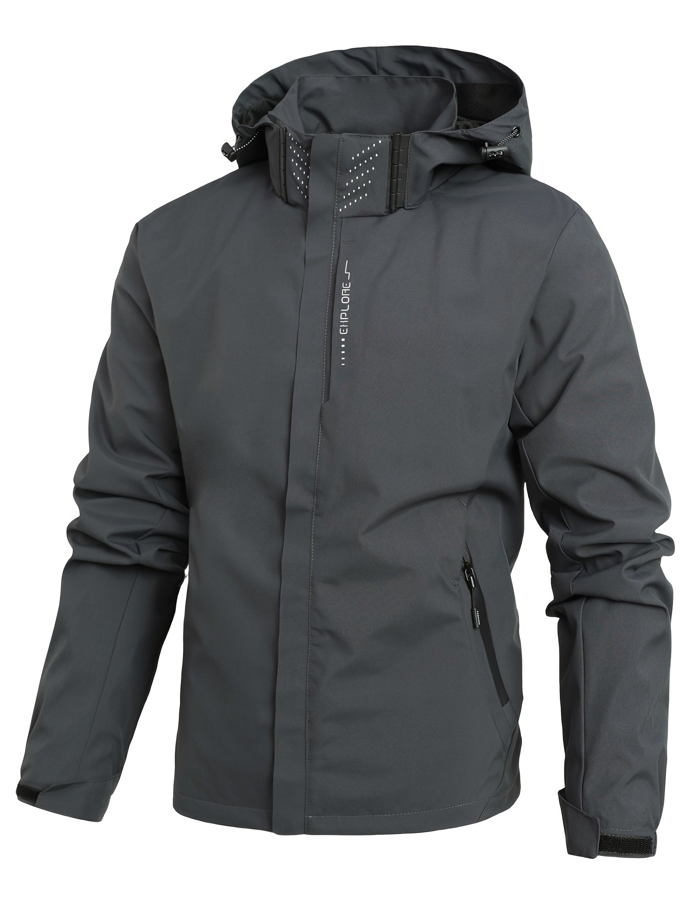 Heren windjack met capuchon – Waterdicht – Lichtgewicht – Comfortabel