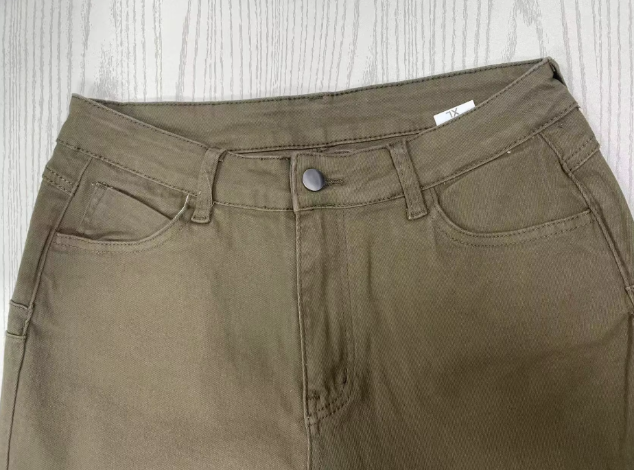 Damesjeans – Hoge taille – Uitlopende pijpen – Comfortabele pasvorm