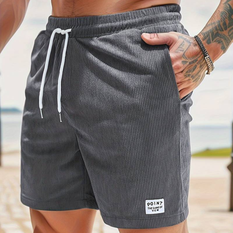 Herenzomerbroek – Vintage look – Ademend materiaal – Relaxte pasvorm