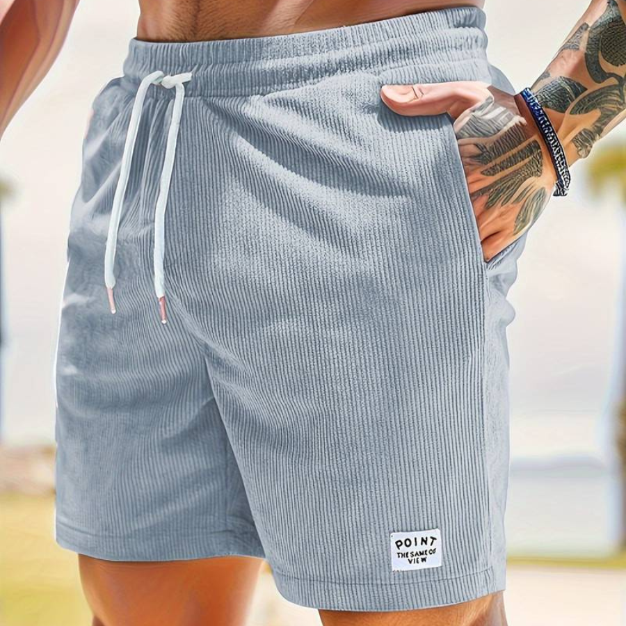 Herenzomerbroek – Vintage look – Ademend materiaal – Relaxte pasvorm