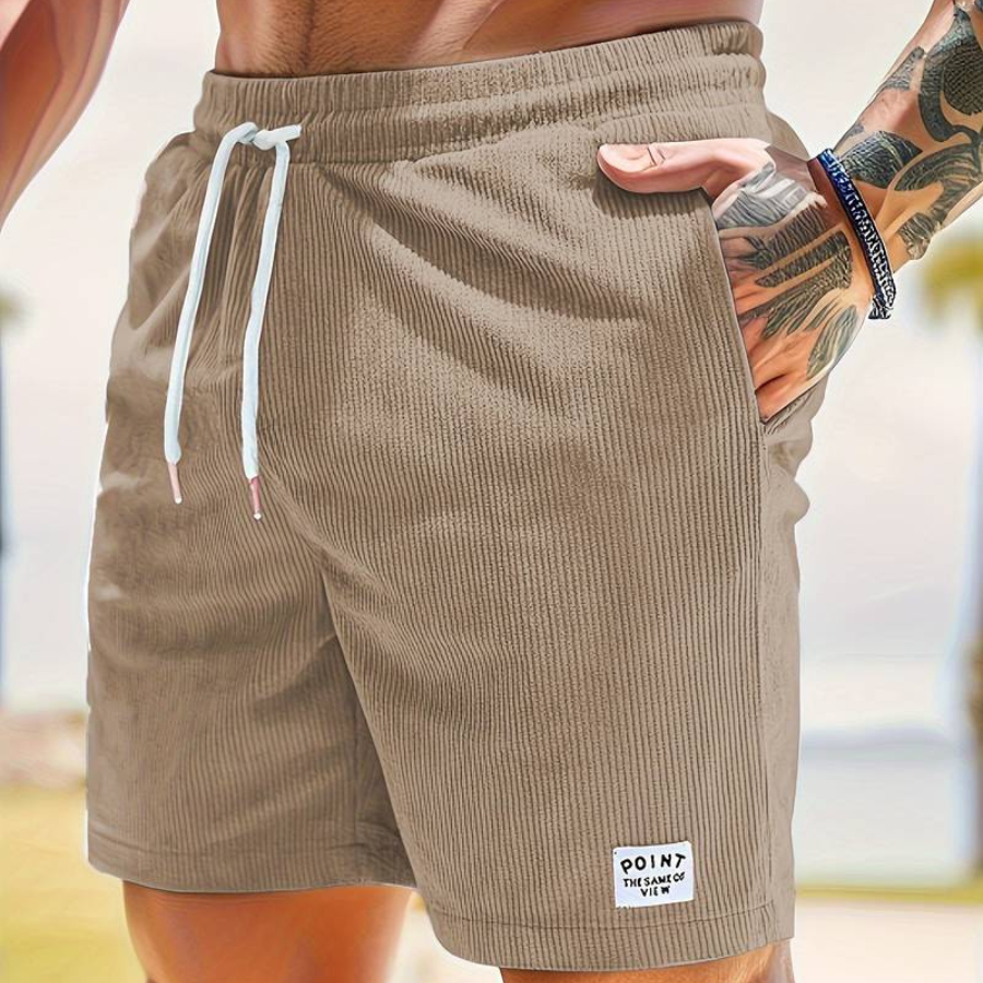 Herenzomerbroek – Vintage look – Ademend materiaal – Relaxte pasvorm