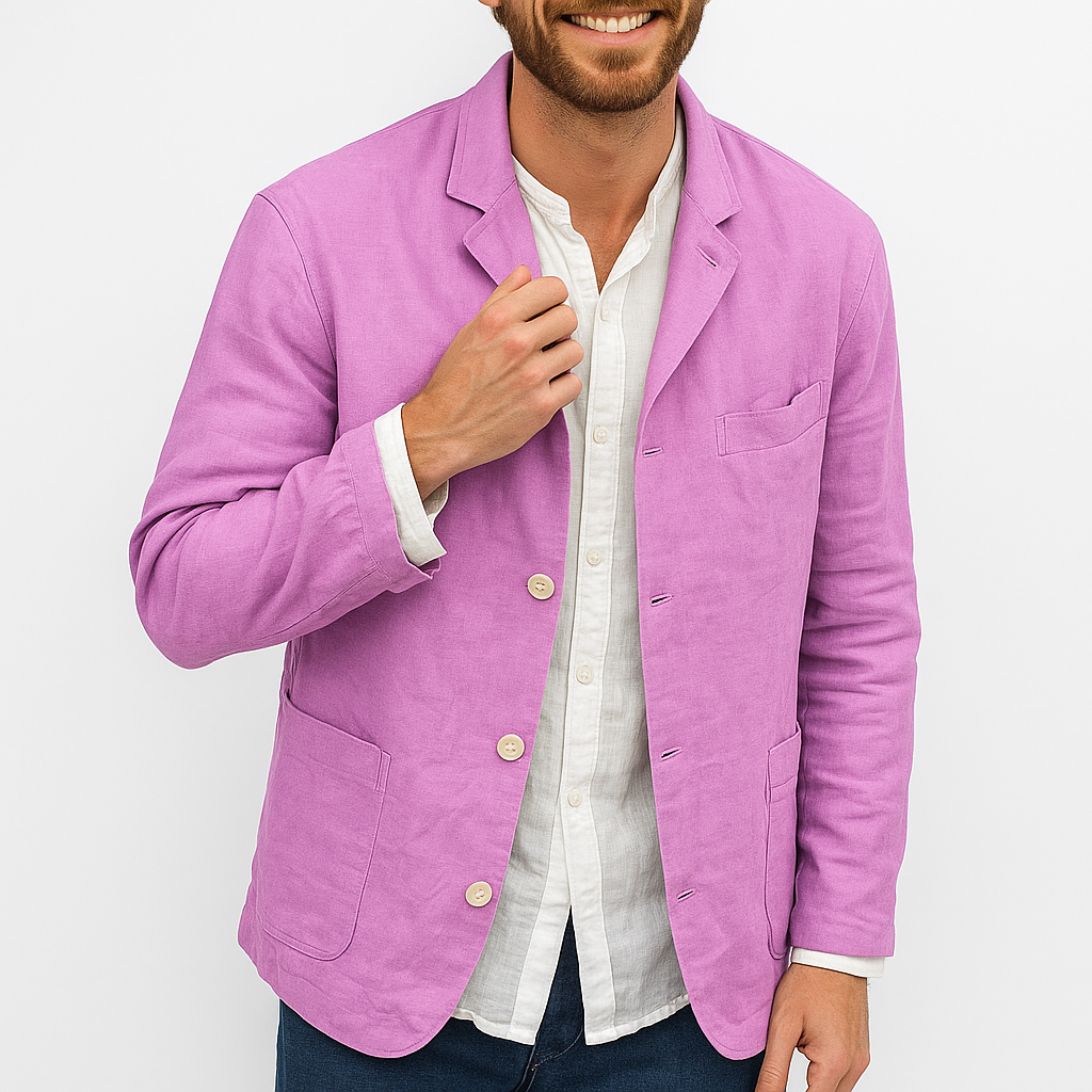 Bryson | Blazer Ease met natuurlijke textuur